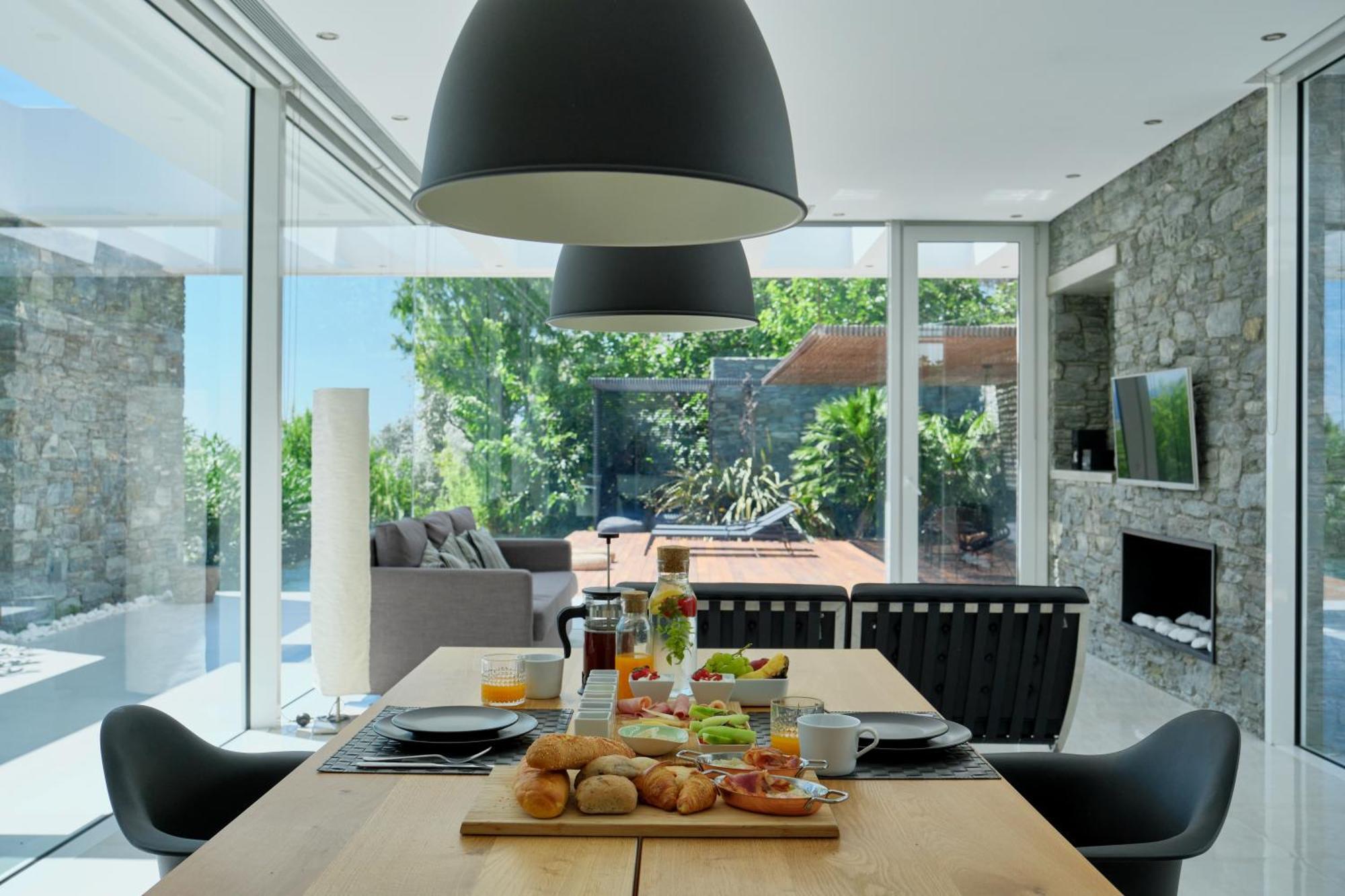 A - Luxury Villas Plomari Ngoại thất bức ảnh