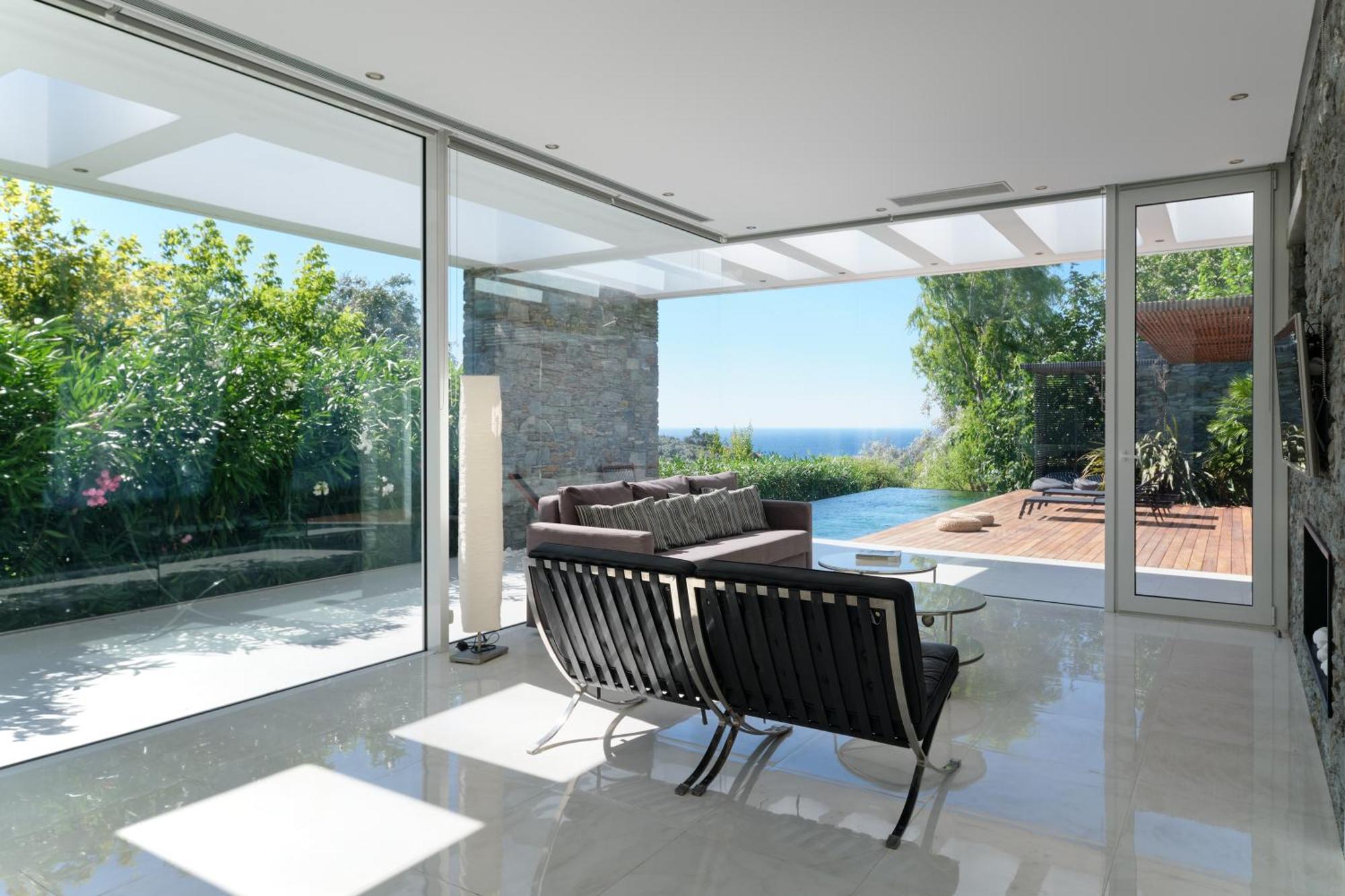 A - Luxury Villas Plomari Ngoại thất bức ảnh